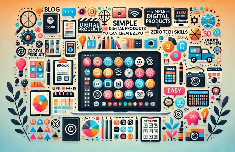 Simple Digital Products You Can Create with Zero Tech Skills
