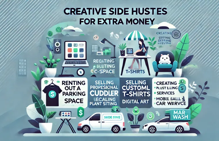 Creative Side Hustles to Earn Extra Money: Unique Opportunities for Everyone