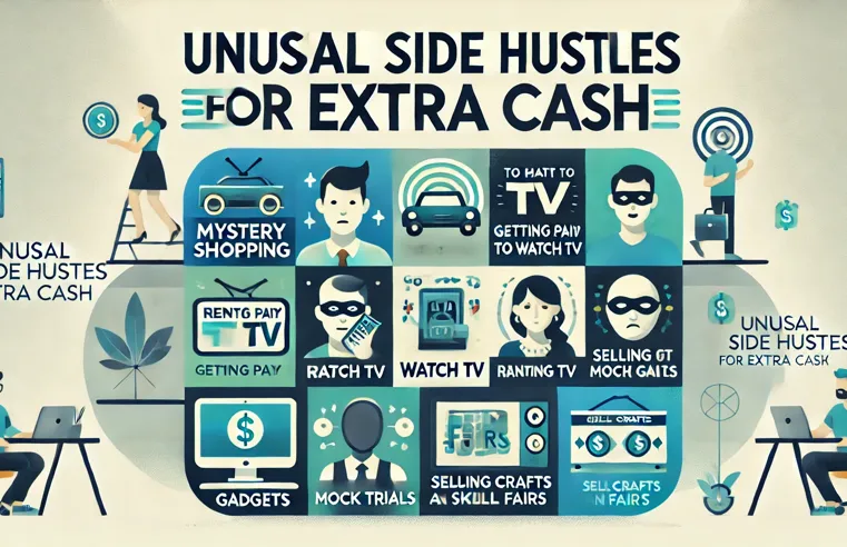Unusual Side Hustles to Earn Extra Cash: Creative Ways to Boost Your Income