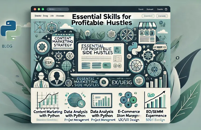 Skills You Need to Excel in Profitable Side Hustles