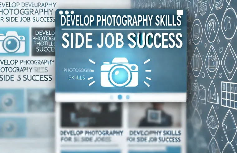 How to Develop Photography Skills for Side Job Success