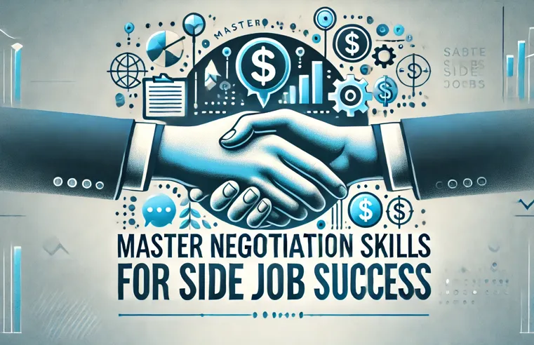 How to Develop the Negotiation Skills Needed to Succeed in Side Jobs