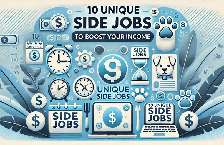 10 Unique Ways to Earn Money on the Side Without a Major Time Commitment